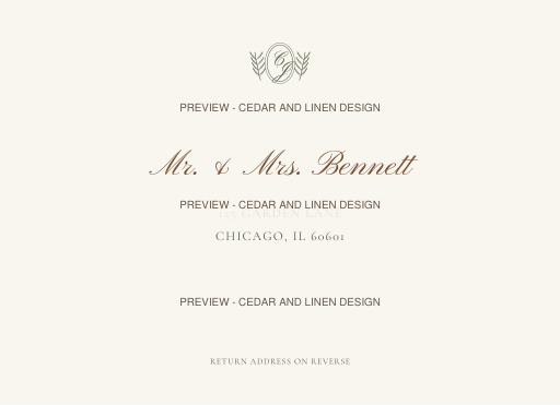 Envelope Template watermarked preview